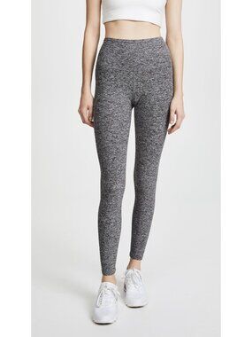 Beyond Yoga High-Waisted Heathered Gray Leggings For Women size  6
